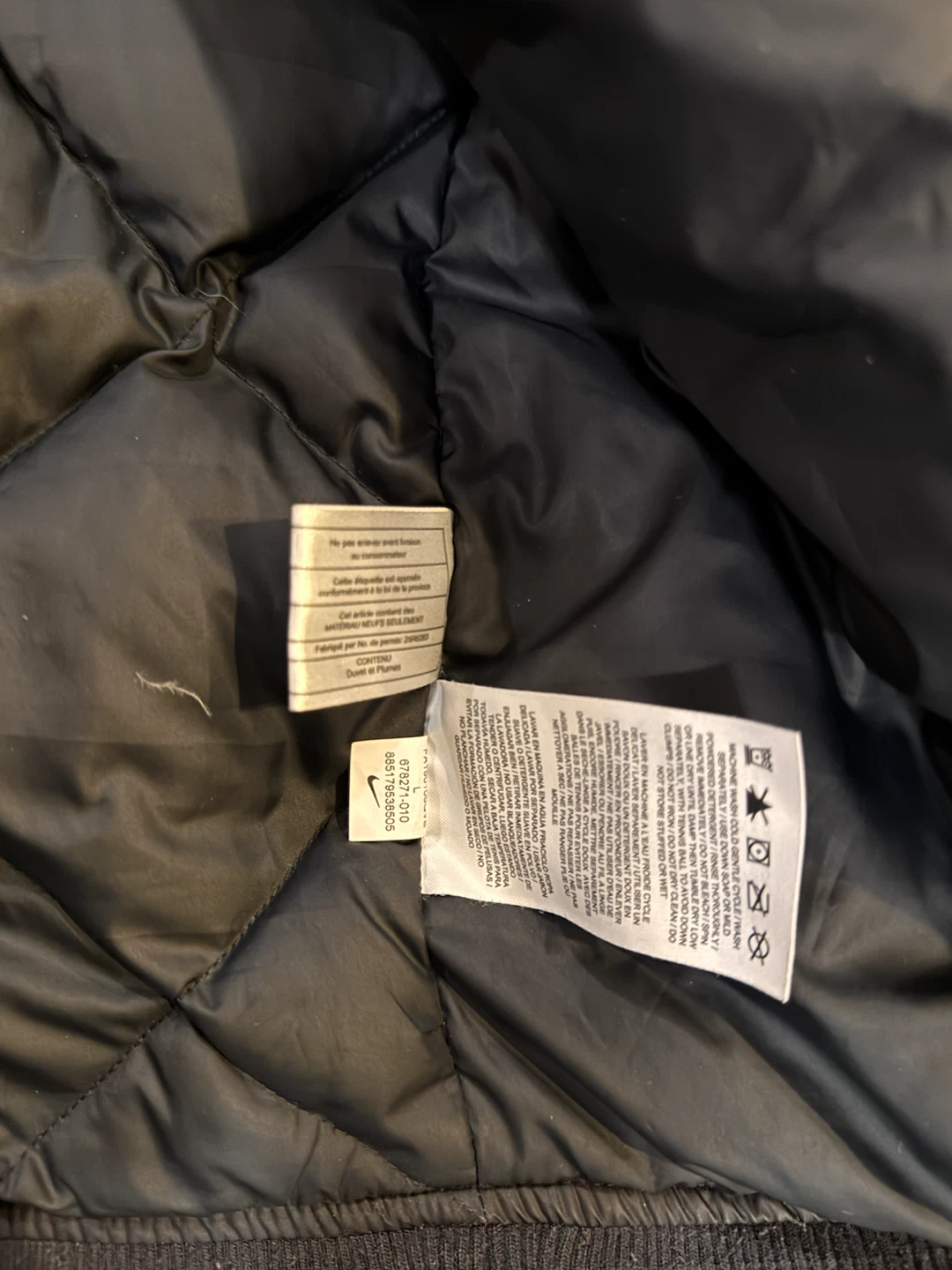 Nike Down Filled Bomber Jacket - photo 3