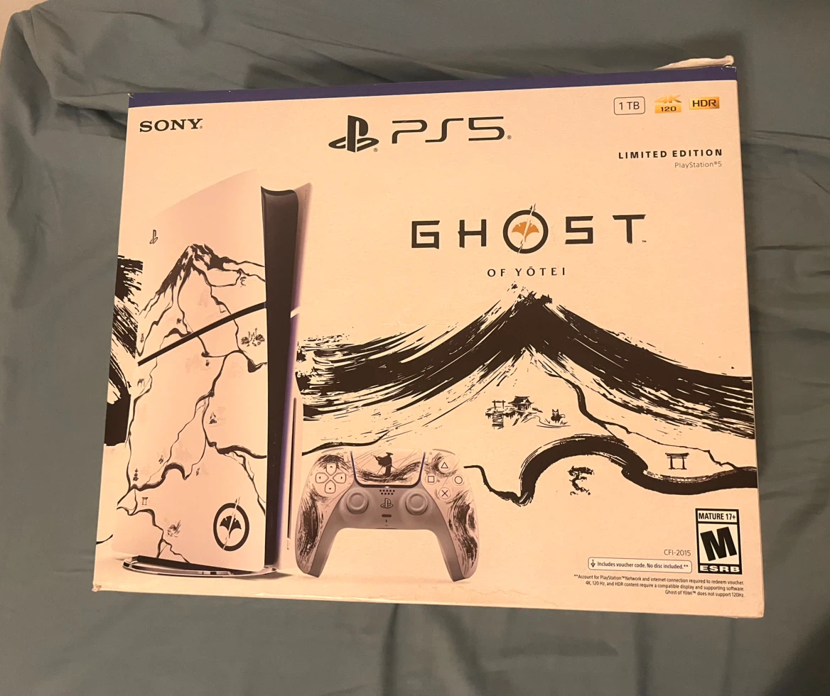 PS5 Limited Edition Ghost of Yotei Console