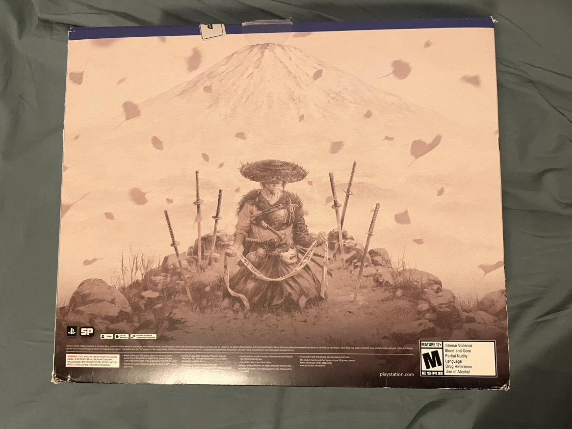 PS5 Limited Edition Ghost of Yotei Console - photo 4