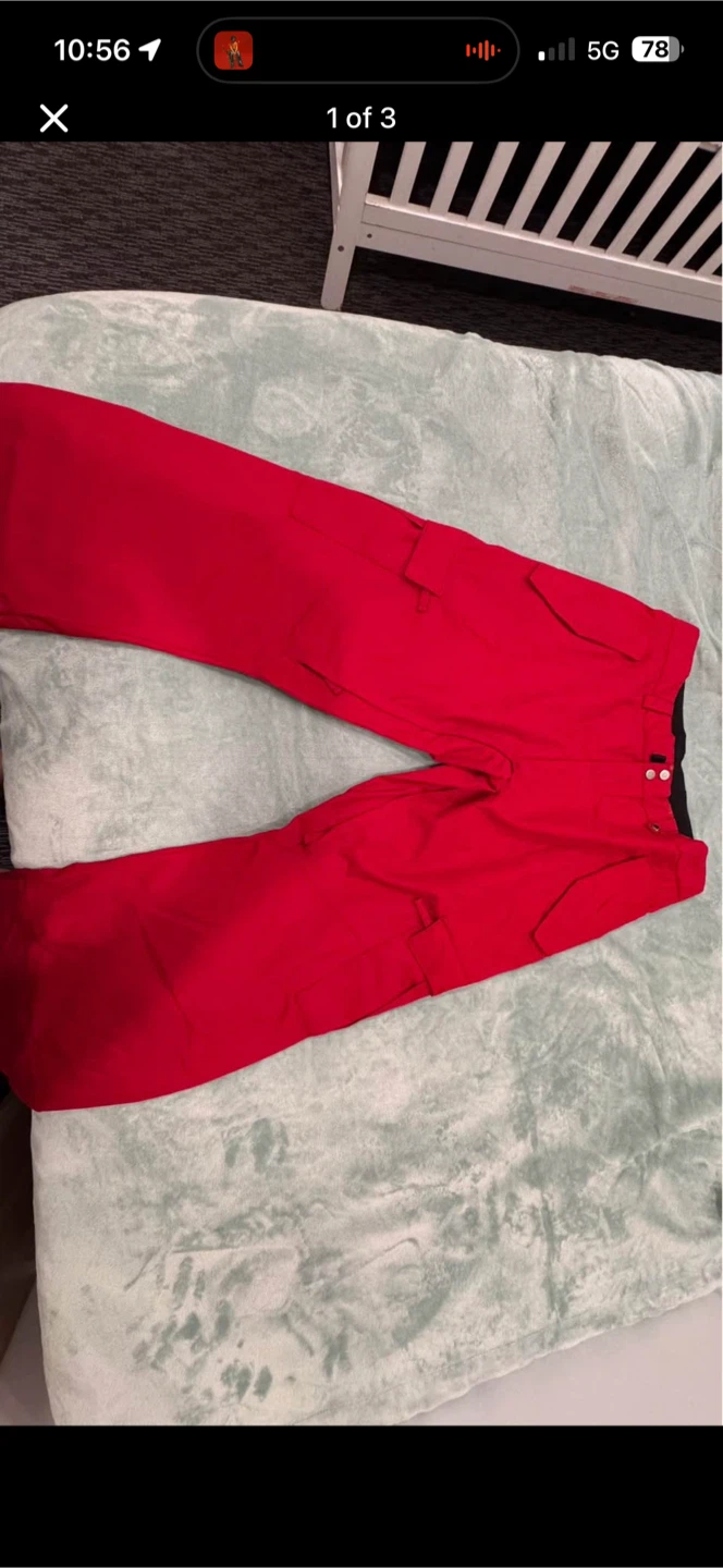 RPZN Red Ski Pants