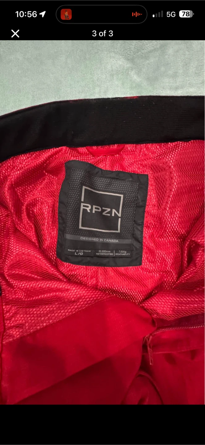 RPZN Red Ski Pants - photo 2