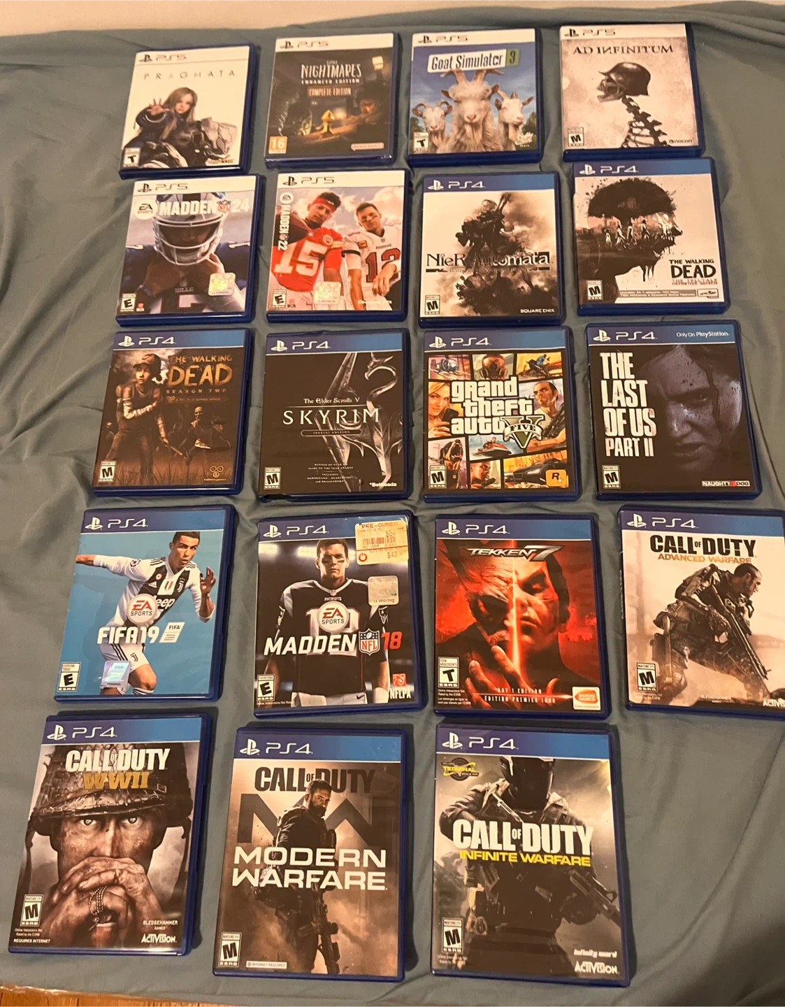 Ps4 & Ps5 Game Lot