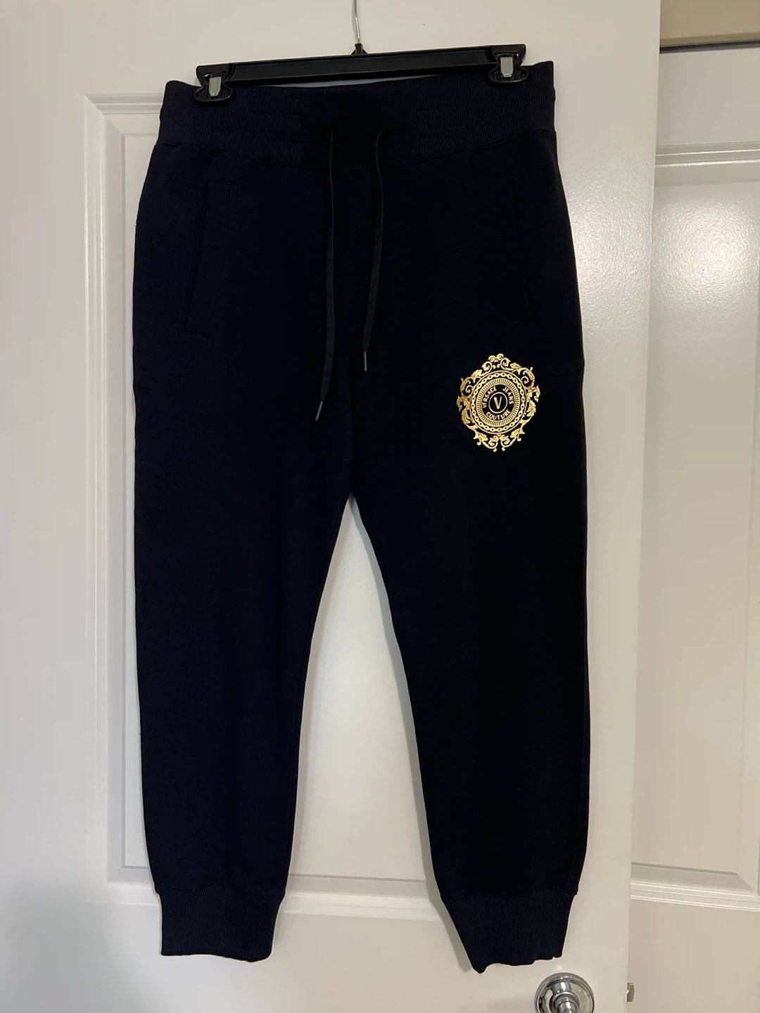 Versace Jeans Couture Black Joggers