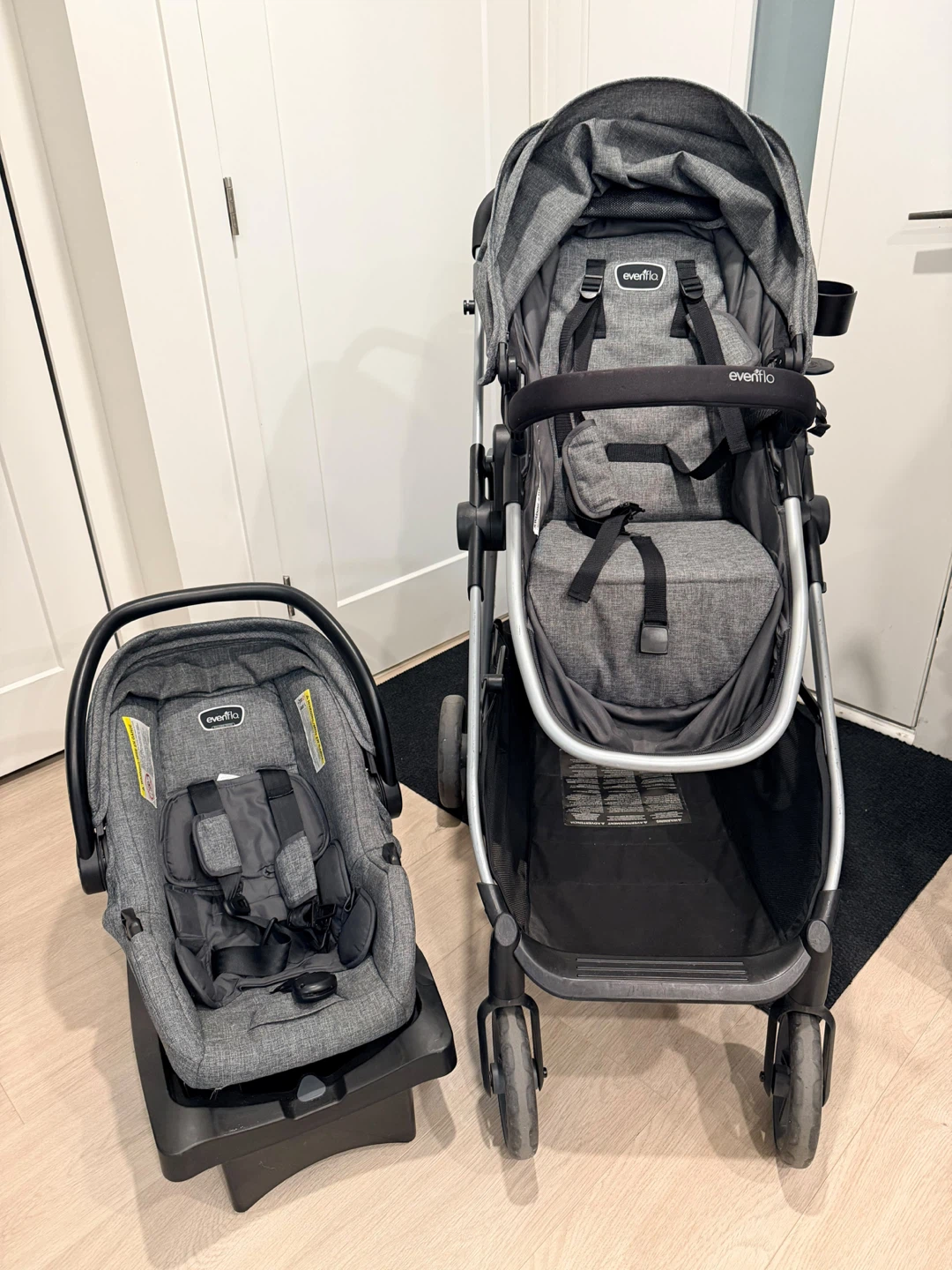 Evenflo Omni Plus Travel System – Stroller & Infant Car Seat