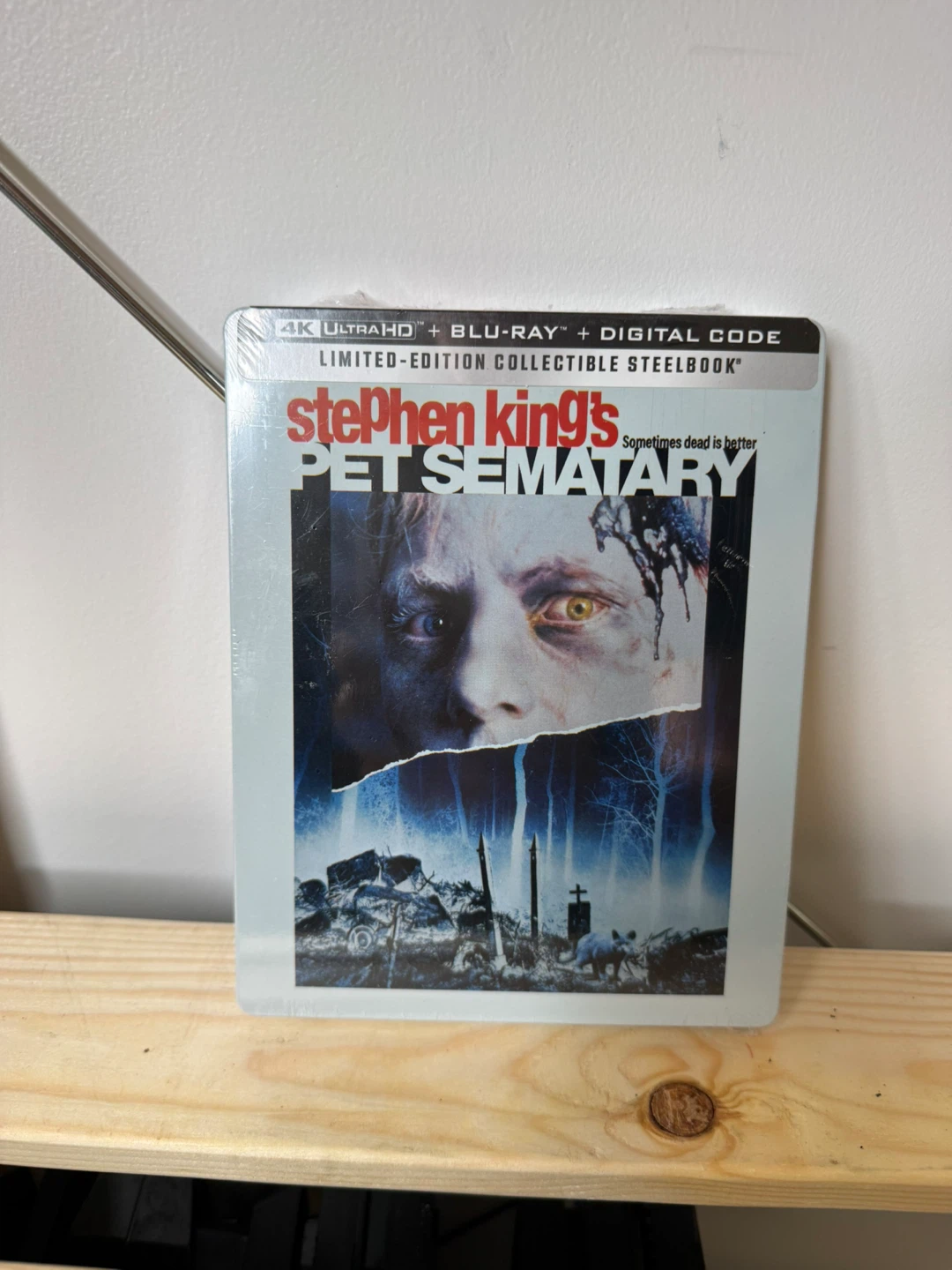 Pet Sematary Steelbook 4K UHD Blu-Ray Digital Copy