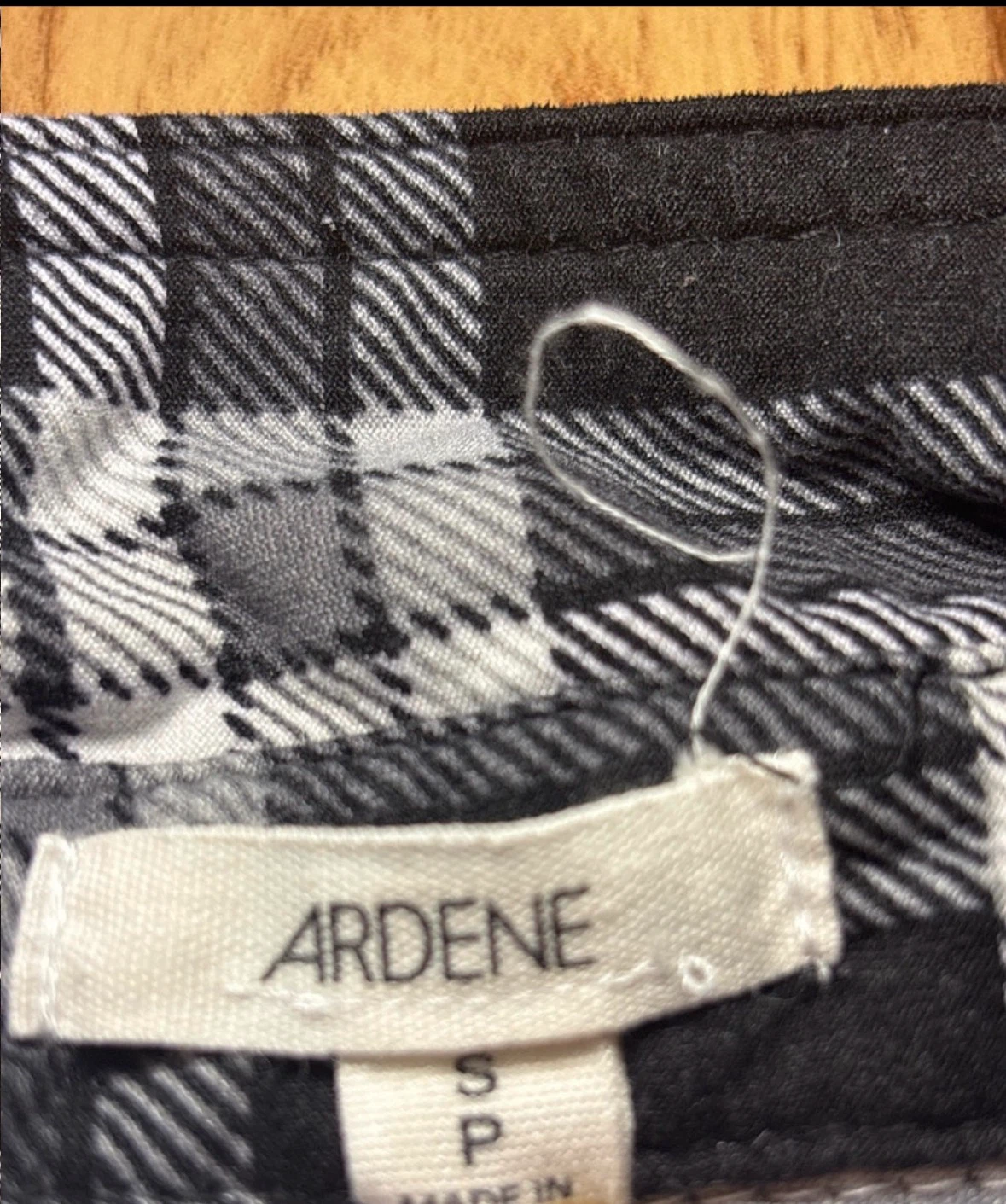 Ardene Plaid Shirt szS - photo 3