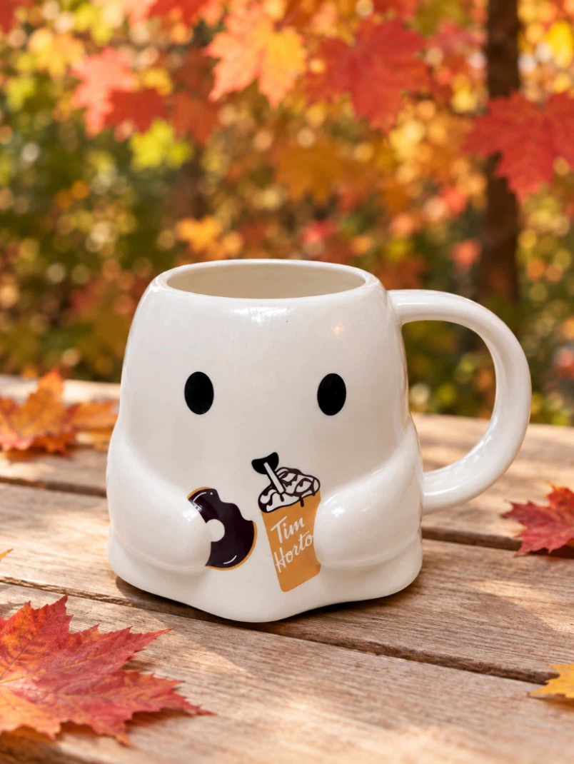 Tim Hortons Ghost Colour-Changing Mug