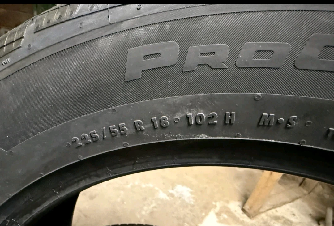 225/55R18 102H XL Continental ProContact GX SSR All season tire