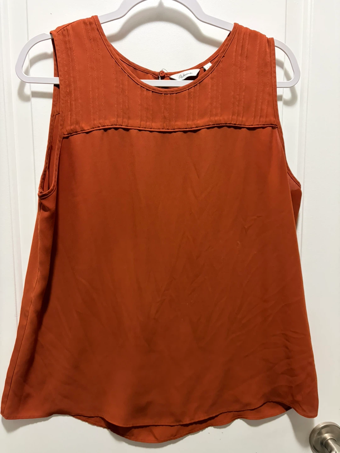 Reitmans Rust Orange Tank Top