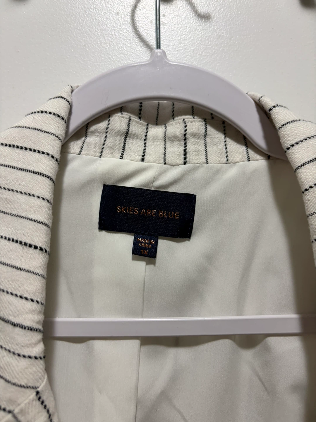 Skies Are Blue Striped Blazer - photo 2