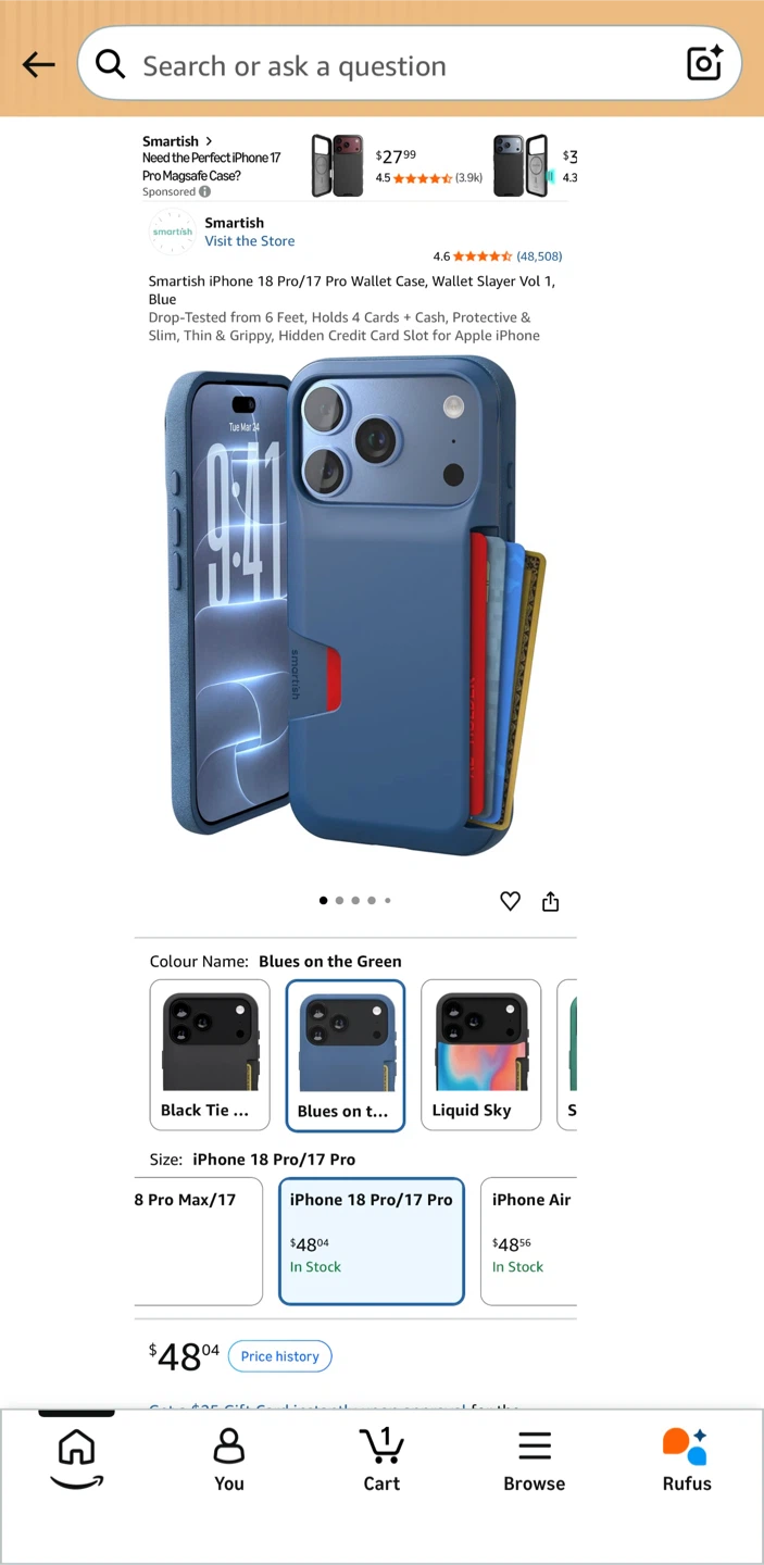 Brand New Iphone 17 Pro Wallet Case - photo 4
