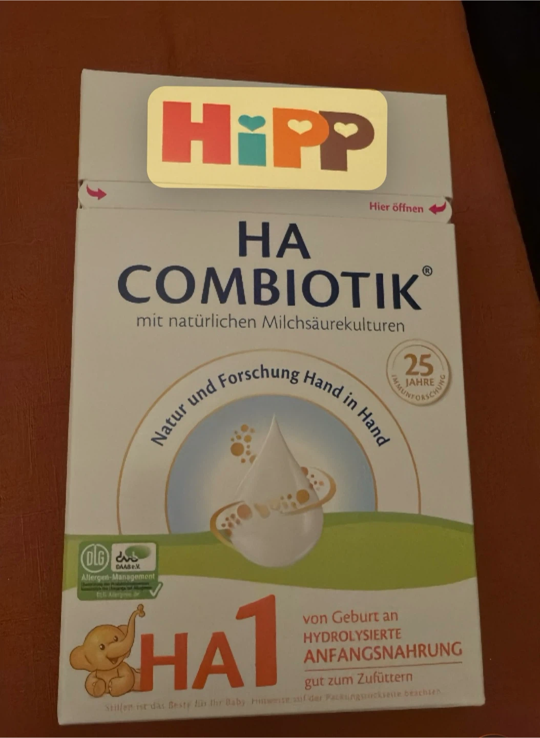 Packs HiPP HA 1 Combiotik Infant Formula - photo 2
