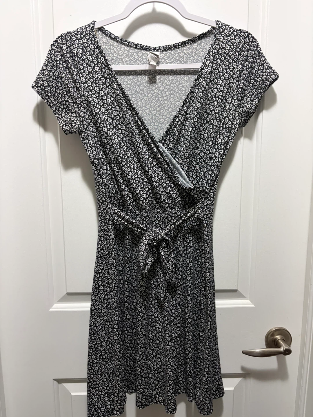 Twik par Simons floral wrap dress