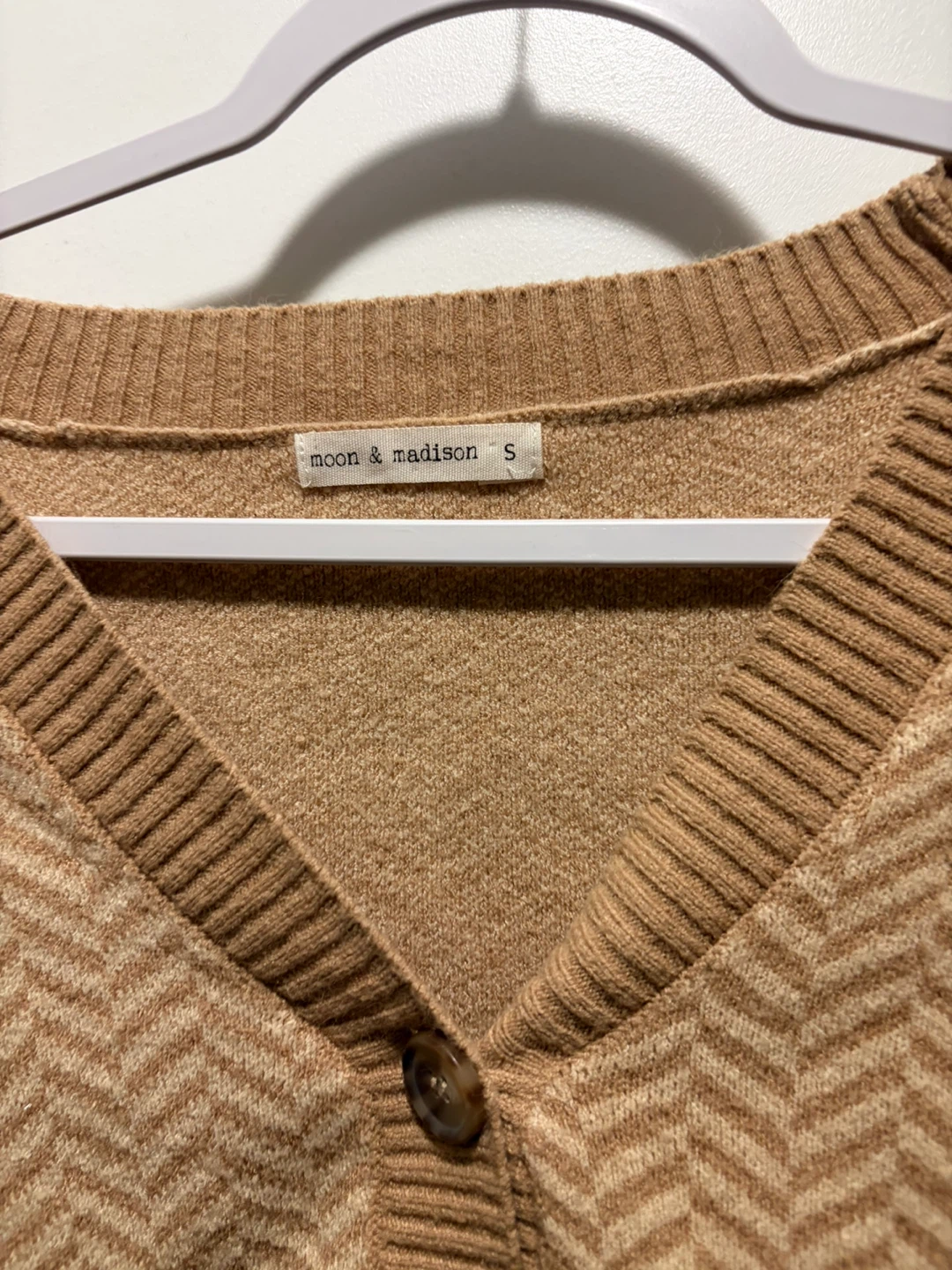 Moon & Madison Chevron Cardigan - photo 2