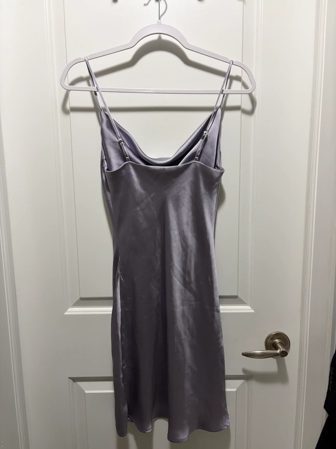 Dynamite Satin Cowl Neck Dress - photo 2