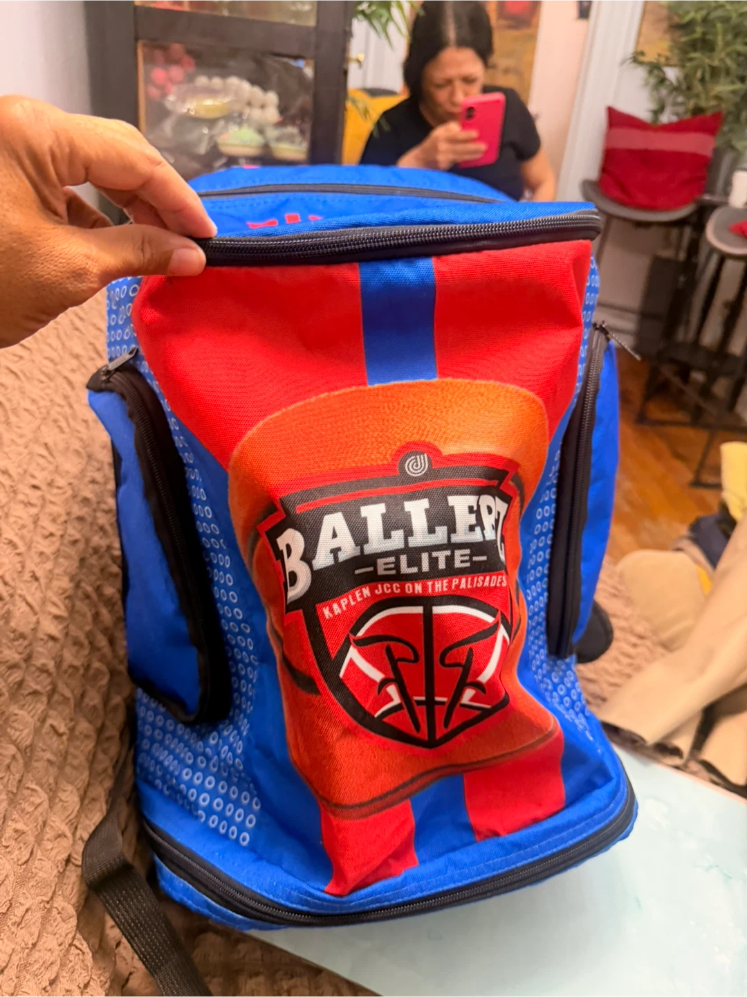 Ballerz Elite Kaplen JCC Basketball Backpack