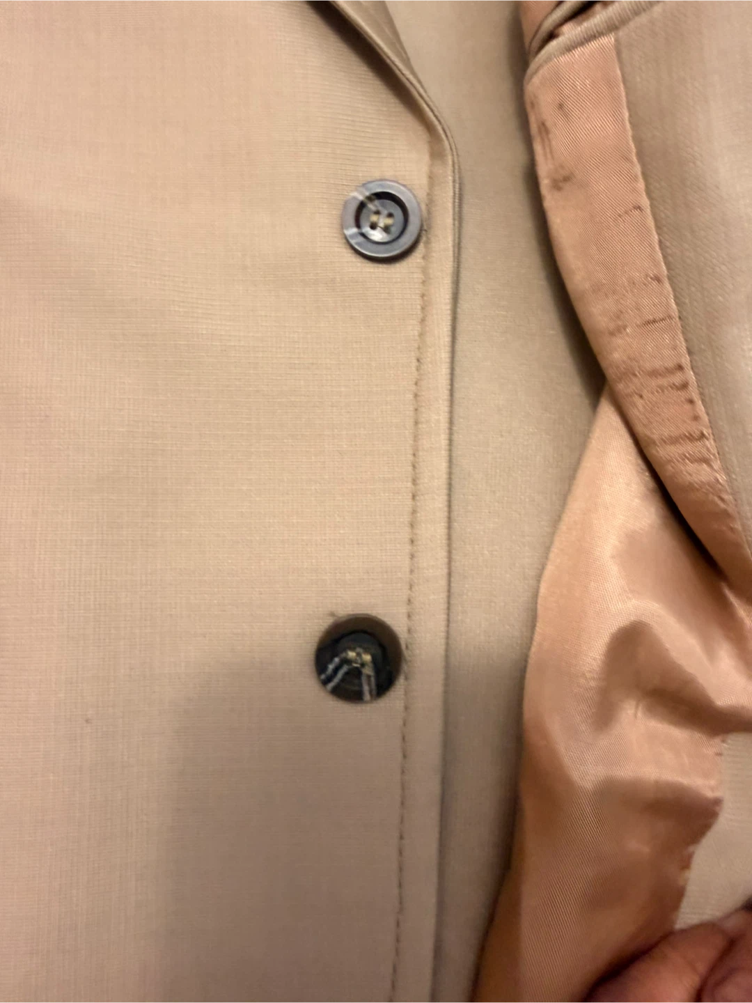 Beige Men's Blazer Jacket - photo 2