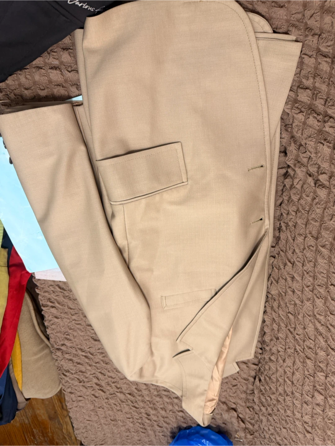 Beige Men's Blazer Jacket - photo 4