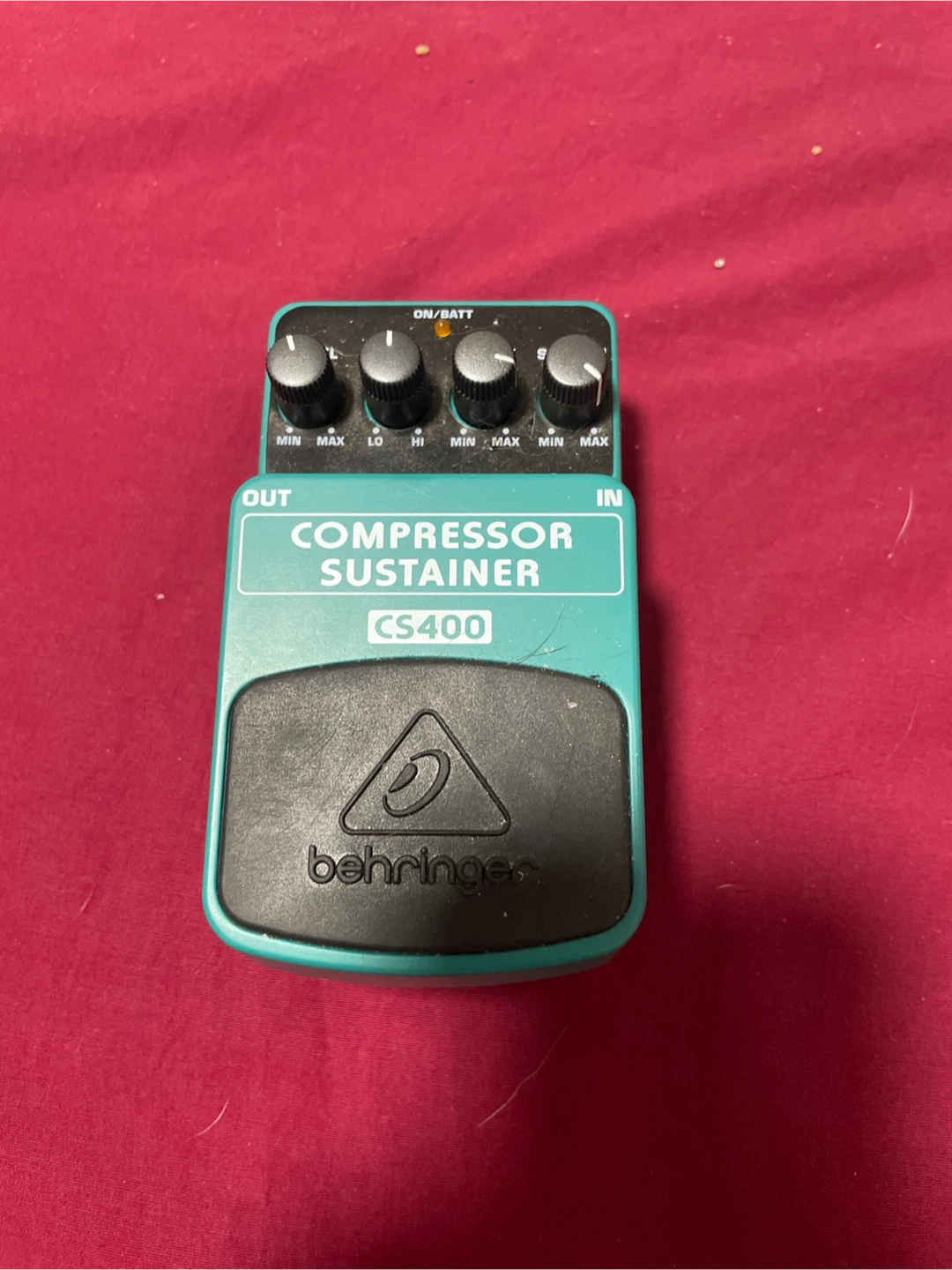 Behringer CS400 Compressor Sustainer Pedal