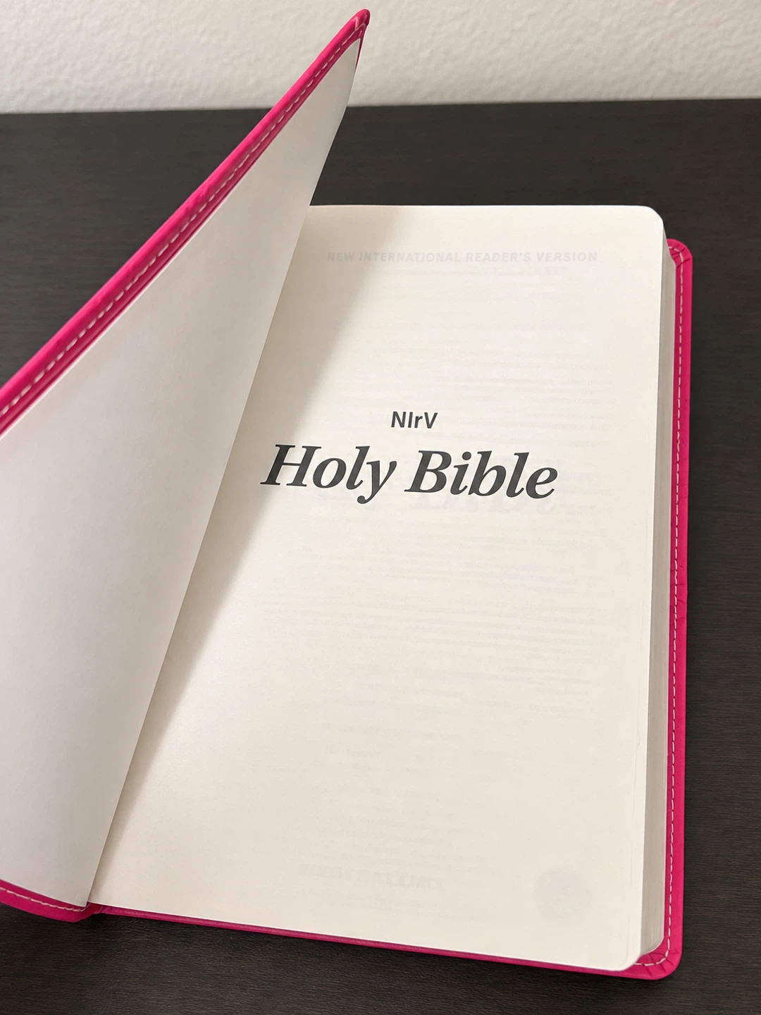 NlrV Holy Bible - Pink Floral Cover - photo 2