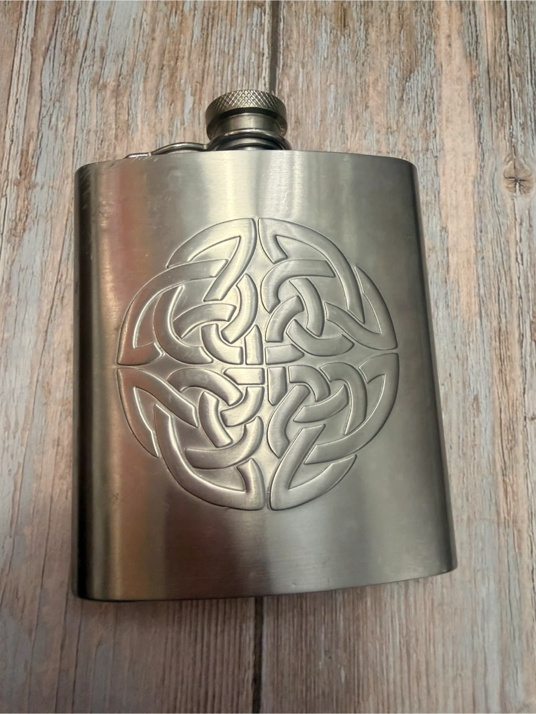 Stainless Steel Celtic Knot Flask - photo 4