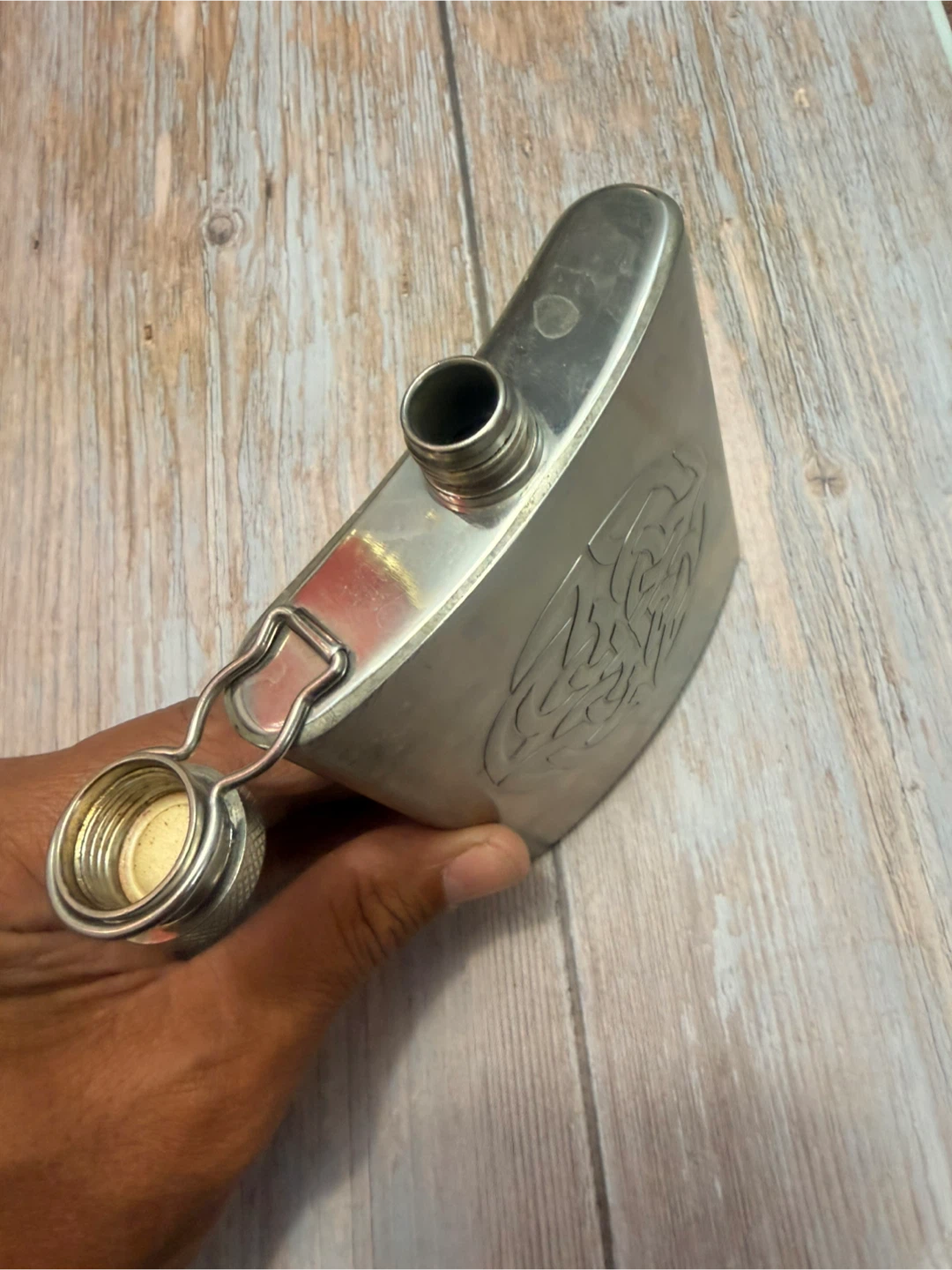 Stainless Steel Celtic Knot Flask - photo 5