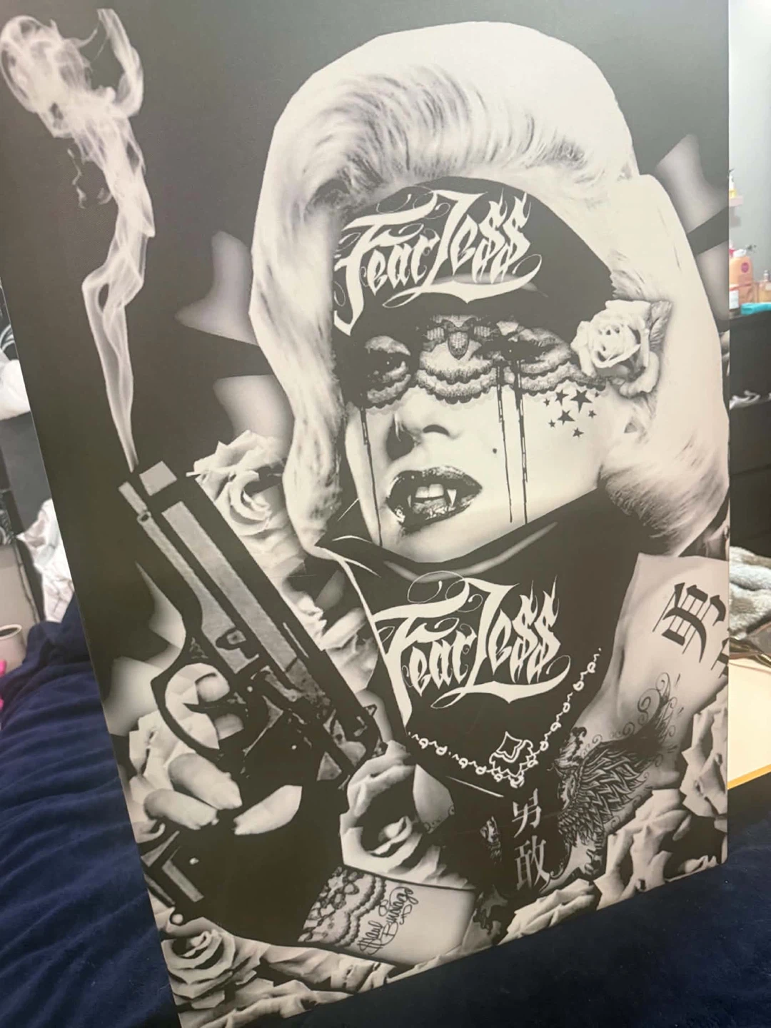 Fearless Marilyn Monroe Canvas Art