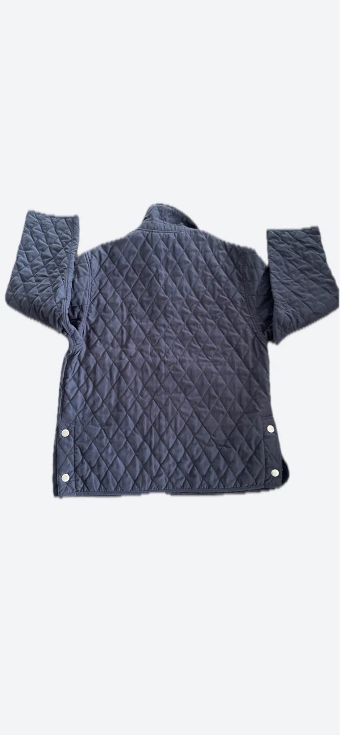 Quilted Navy Jacket