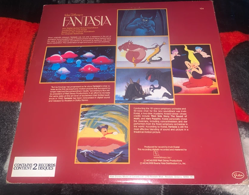 Walt Disney's Fantasia Vinyl Soundtrack - photo 2