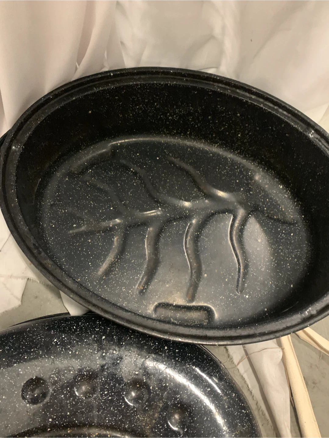 Roasting pans, lids, 3 sizes - photo 4