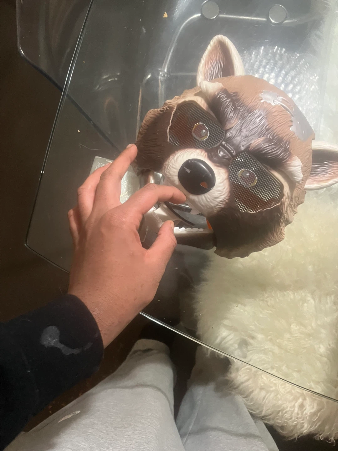 Halloween mask Marvel Rocket Raccoon Mask - photo 3
