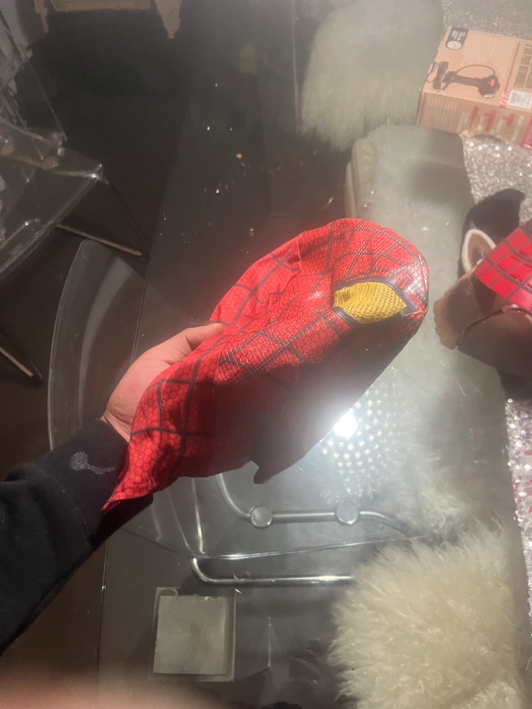 Halloween Spider-Man Costume Mask - photo 4