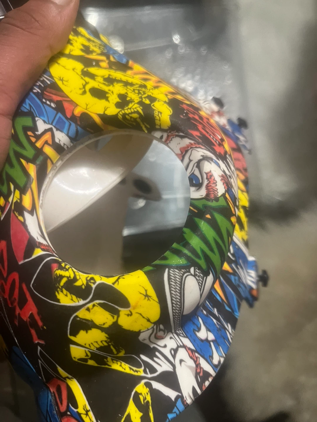 Graffiti Print Gas Mask Costume Accessory - photo 4