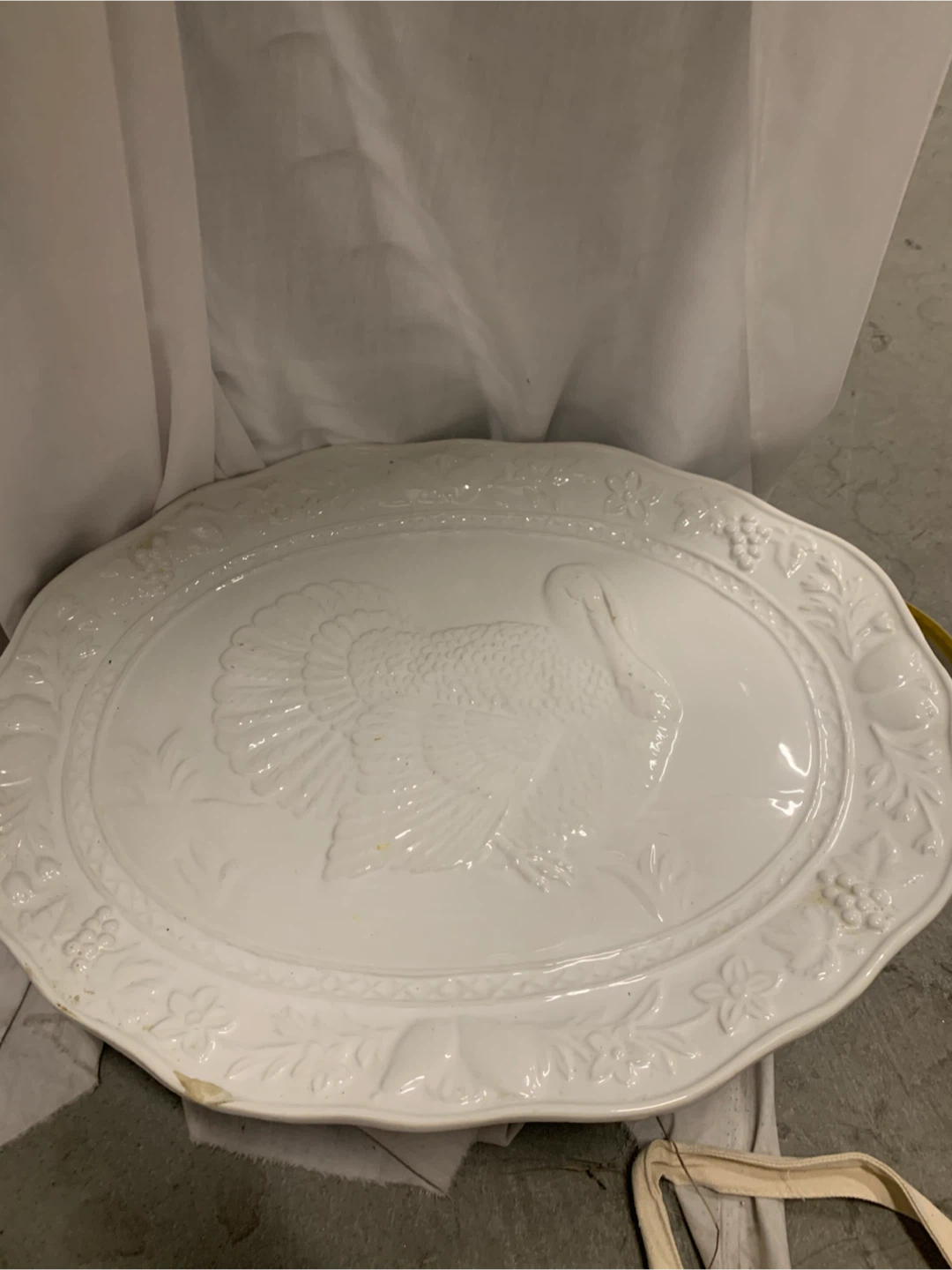 Serving platter extra large turkey plate - photo 3