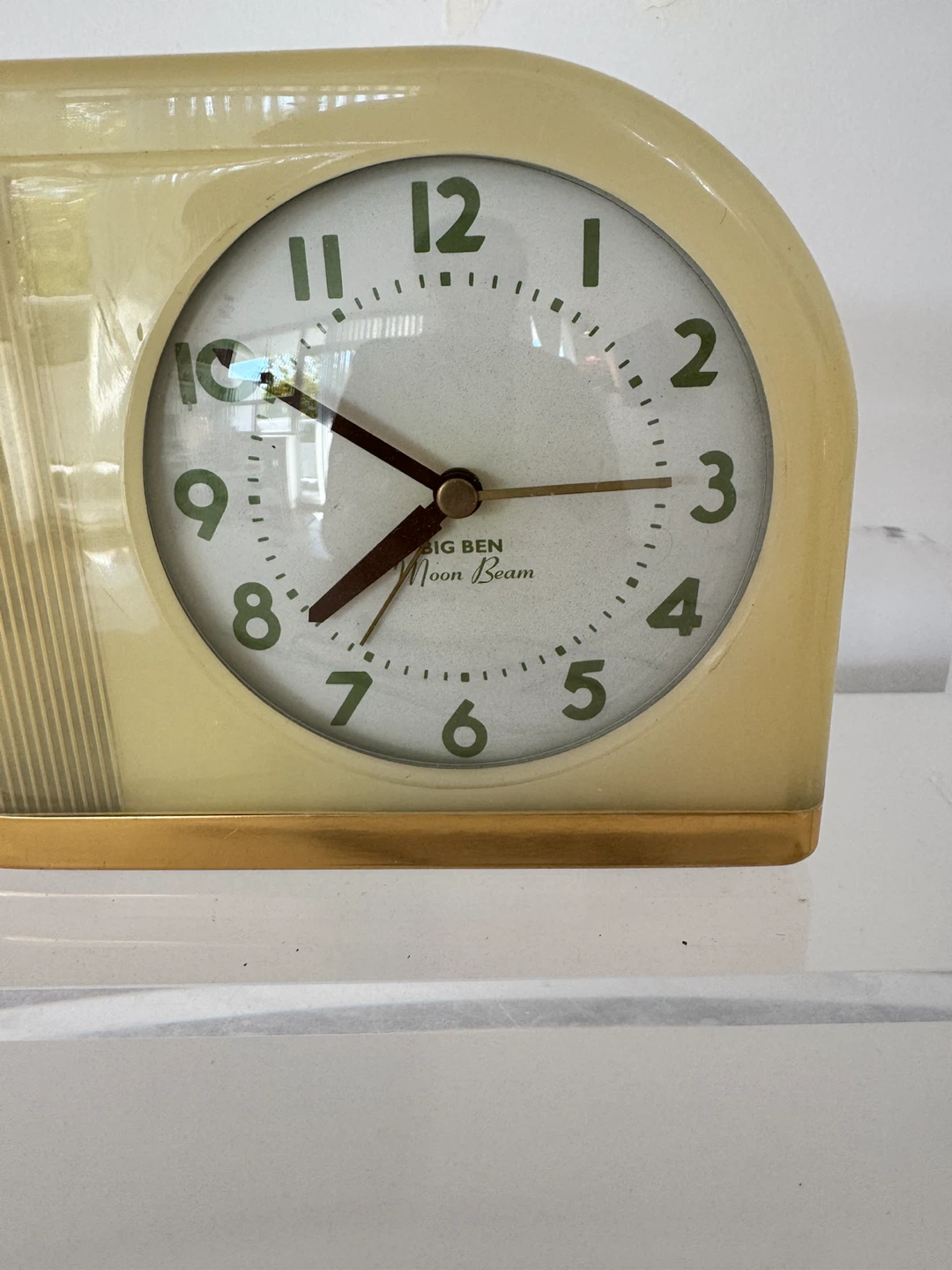 Vintage Big Ben Moon Beam Alarm Clock