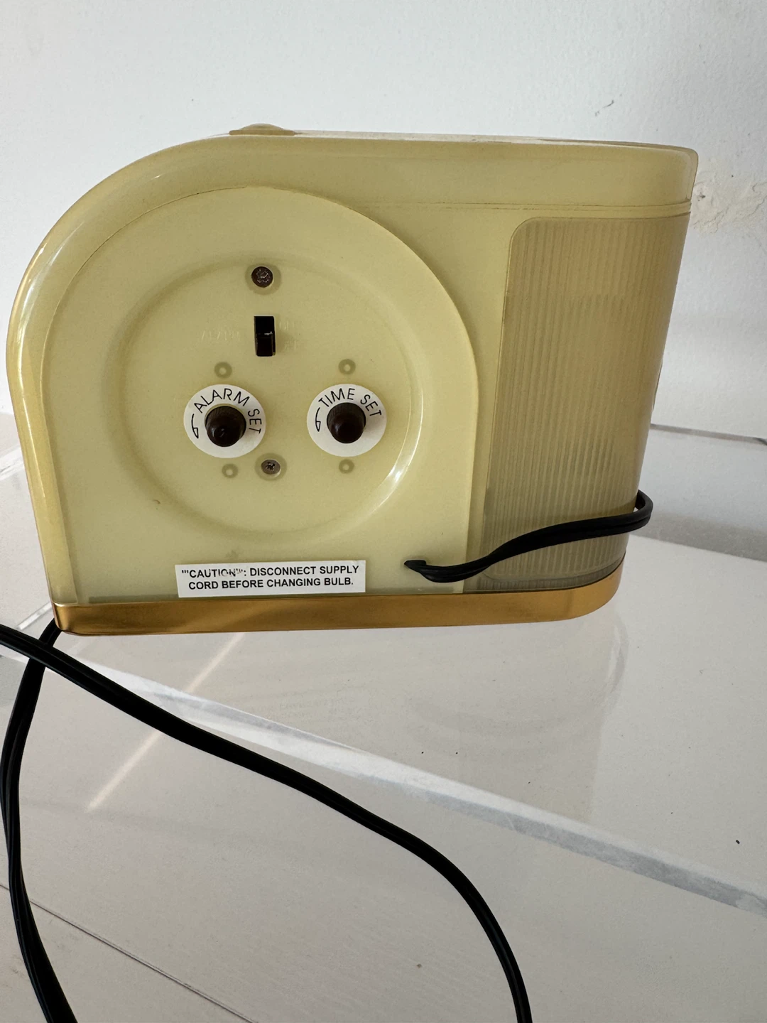 Vintage Big Ben Moon Beam Alarm Clock - photo 2