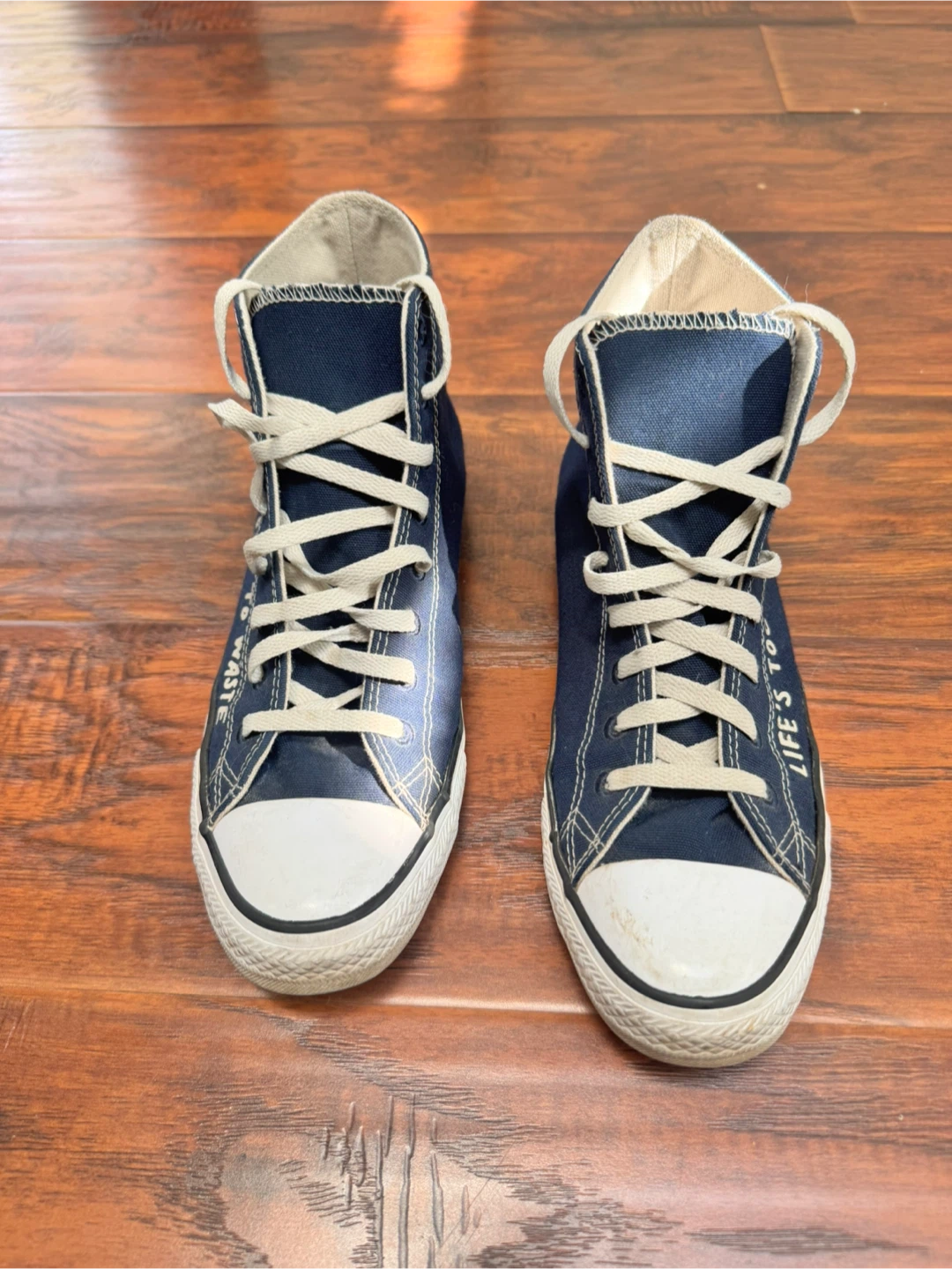 Converse All Star High 'Life's Too Short To Waste'
