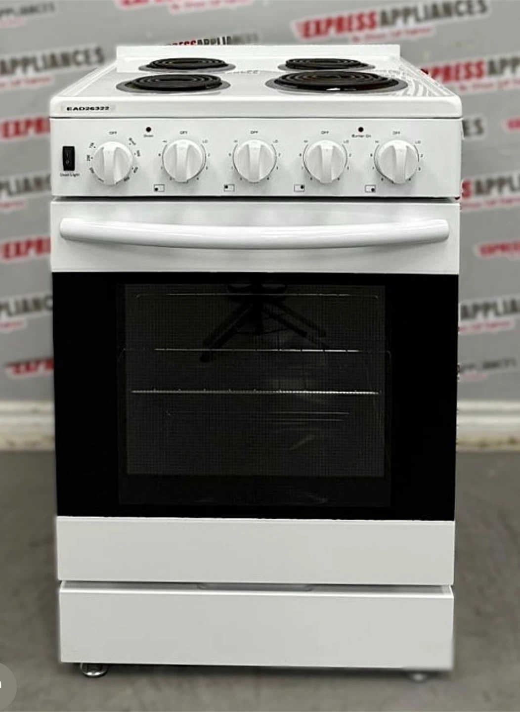 White Electric Stove - photo 2
