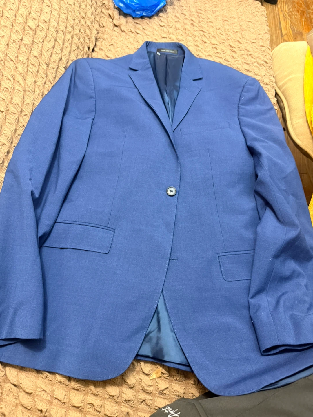 Blue Single-Button Blazer - photo 2