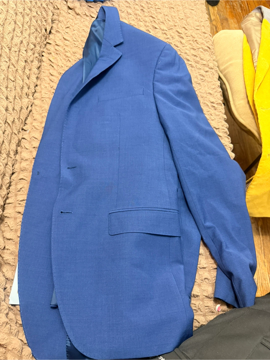 Blue Single-Button Blazer - photo 3
