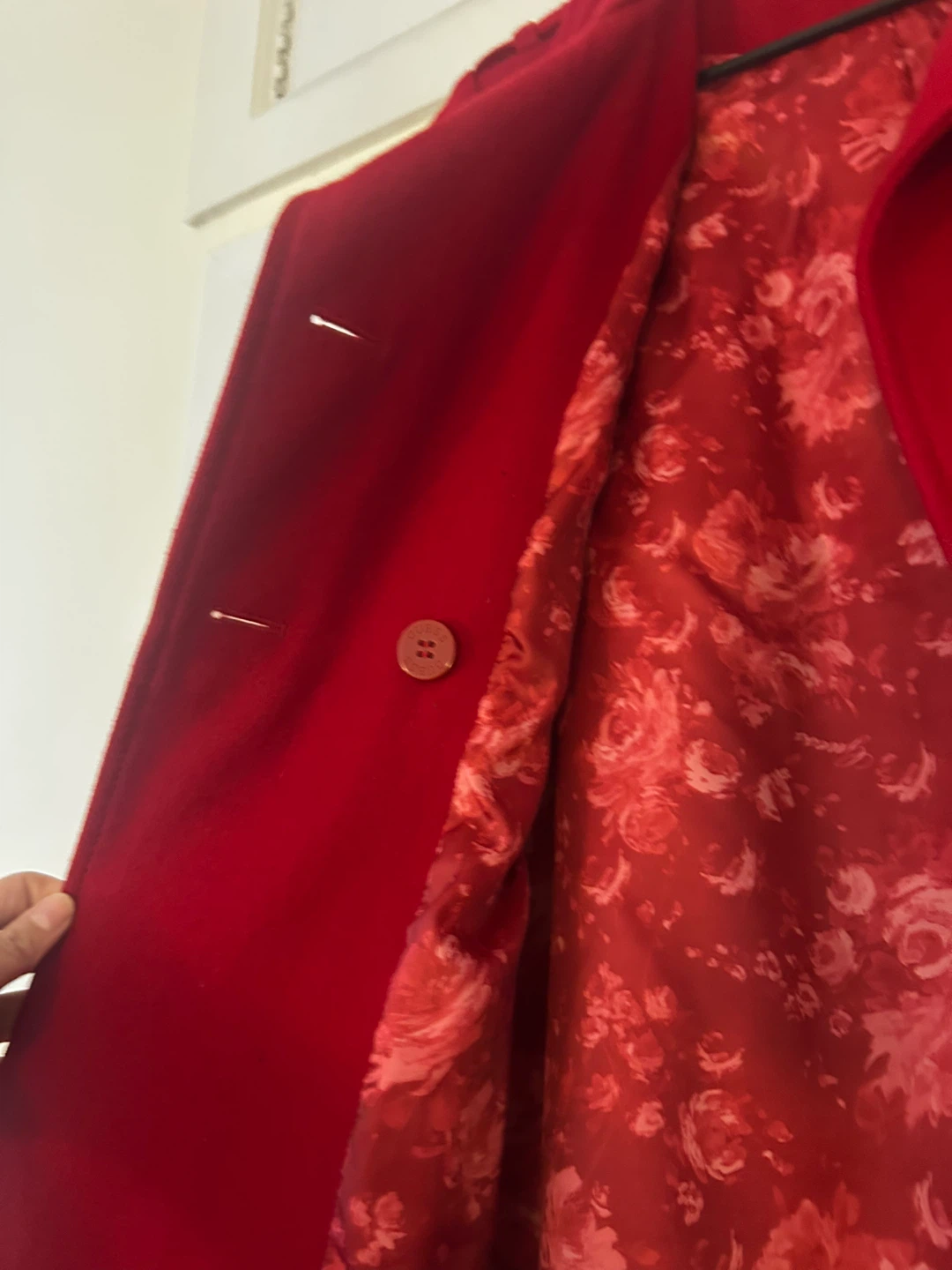 Guess Los Angeles Red Wool Coat - photo 4