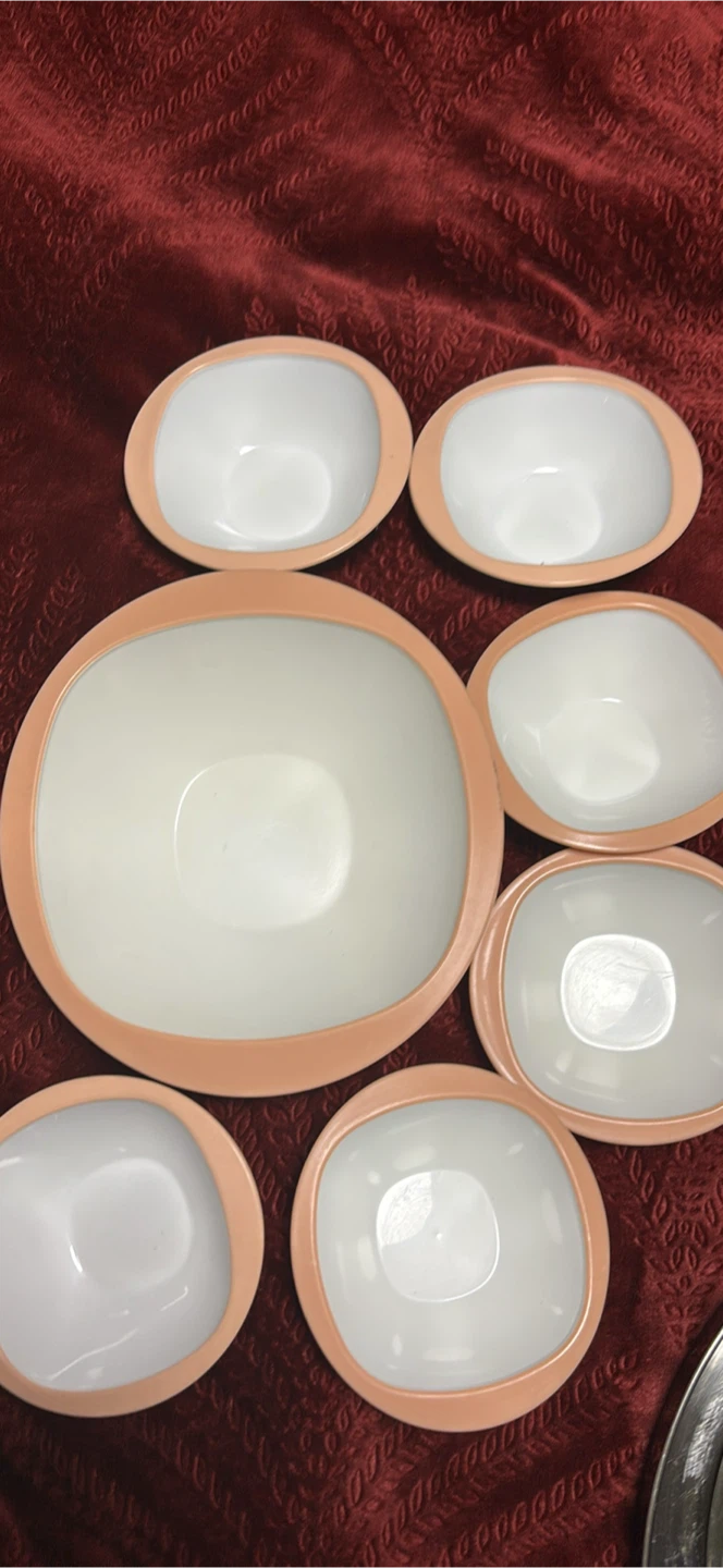 Corelle Livingware Peach Blossom Bowl Set