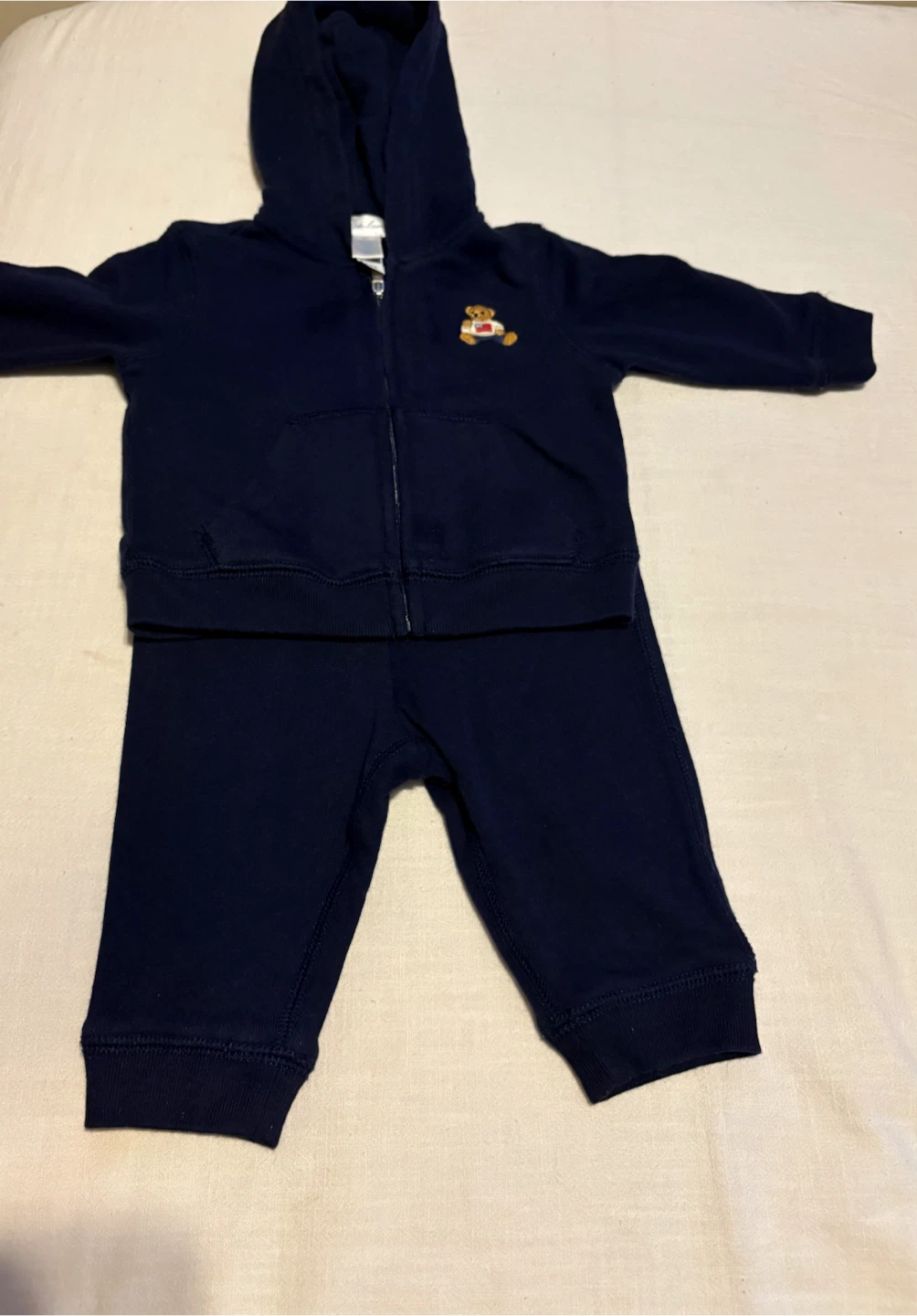 Ralph Lauren Baby Bear Hoodie and Pants Set - photo 2