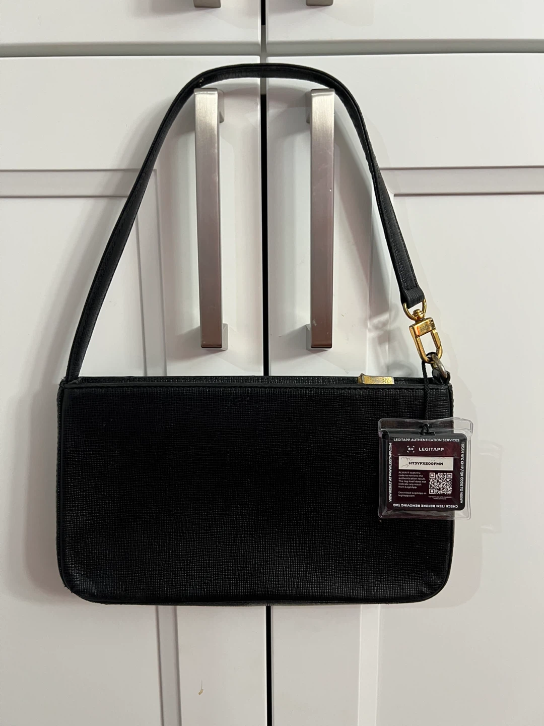 MCM Black Leather Shoulder Bag - photo 2