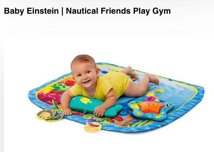 Baby Einstein Nautical Friends Play Gym - photo 4