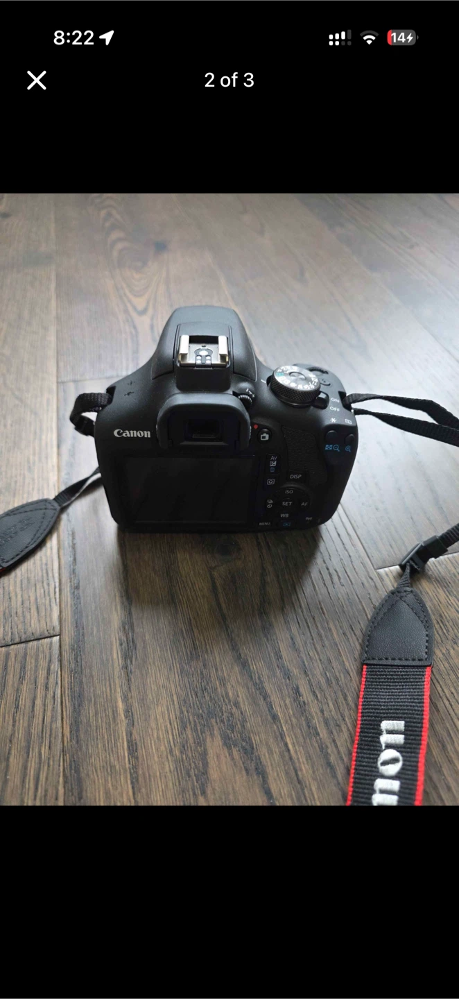Canon EOS DSLR Camera