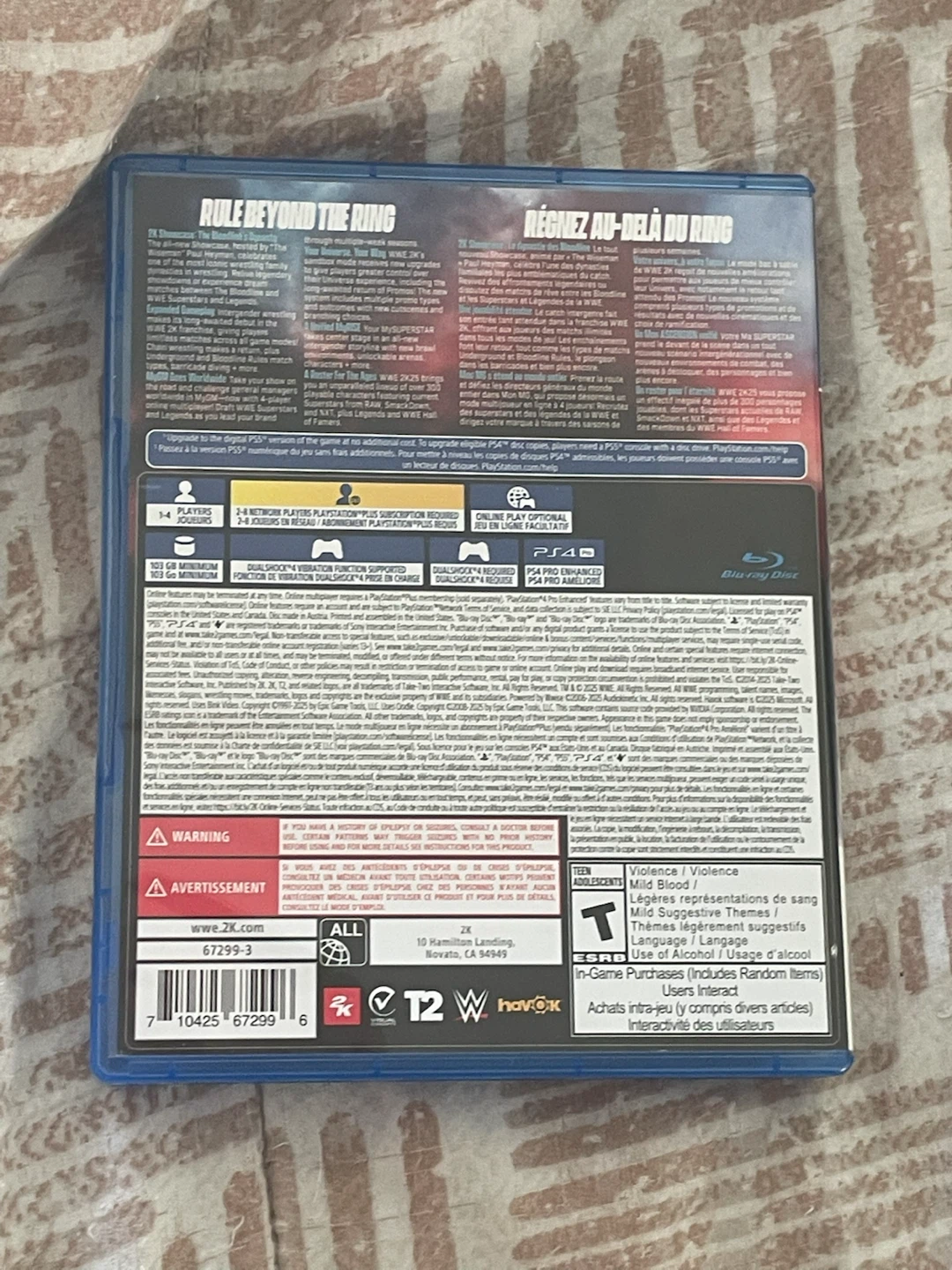 WWE 2K25 for PlayStation 4 - photo 4