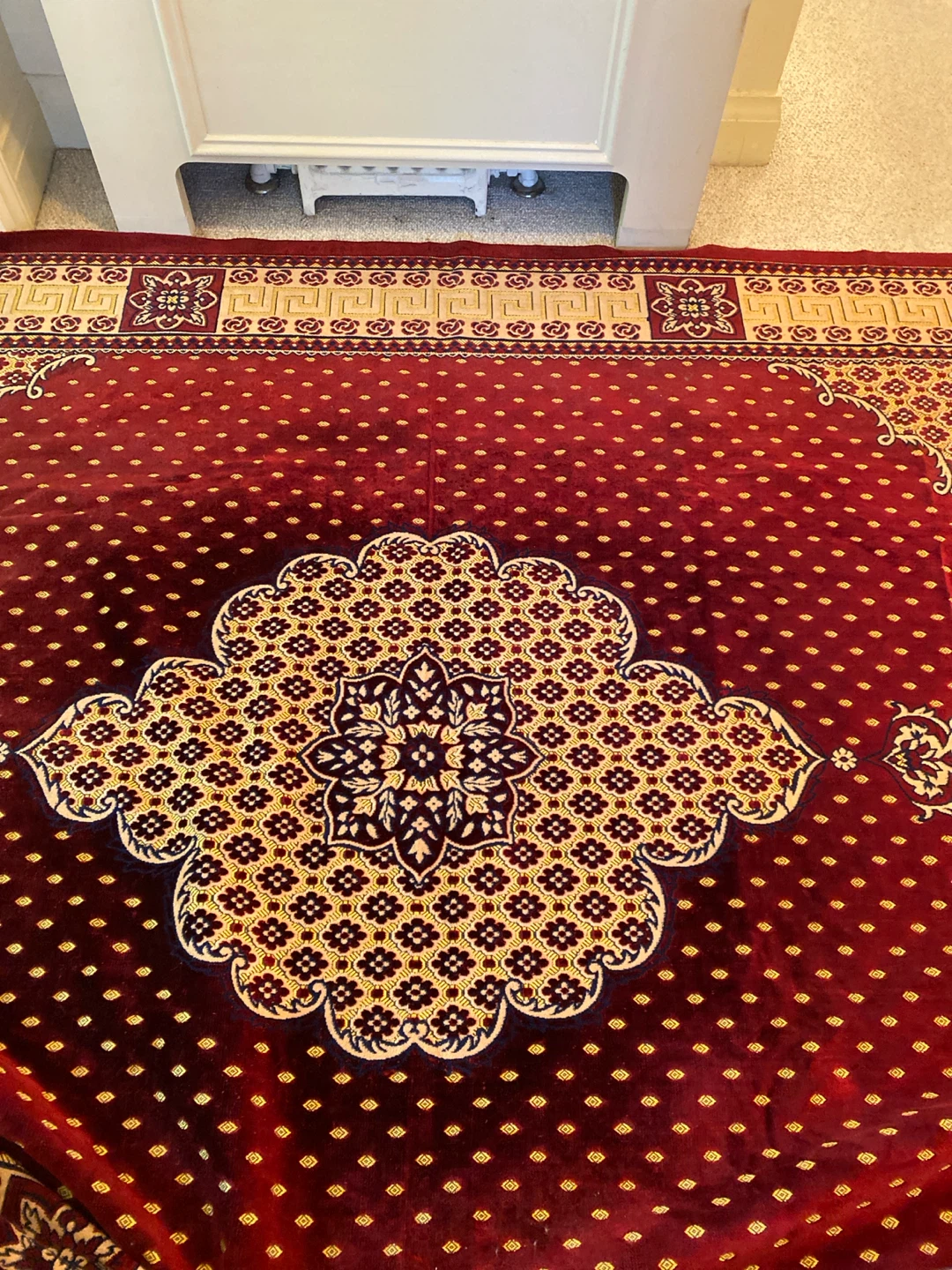 Red and Gold Turkish Area Rug - photo 3