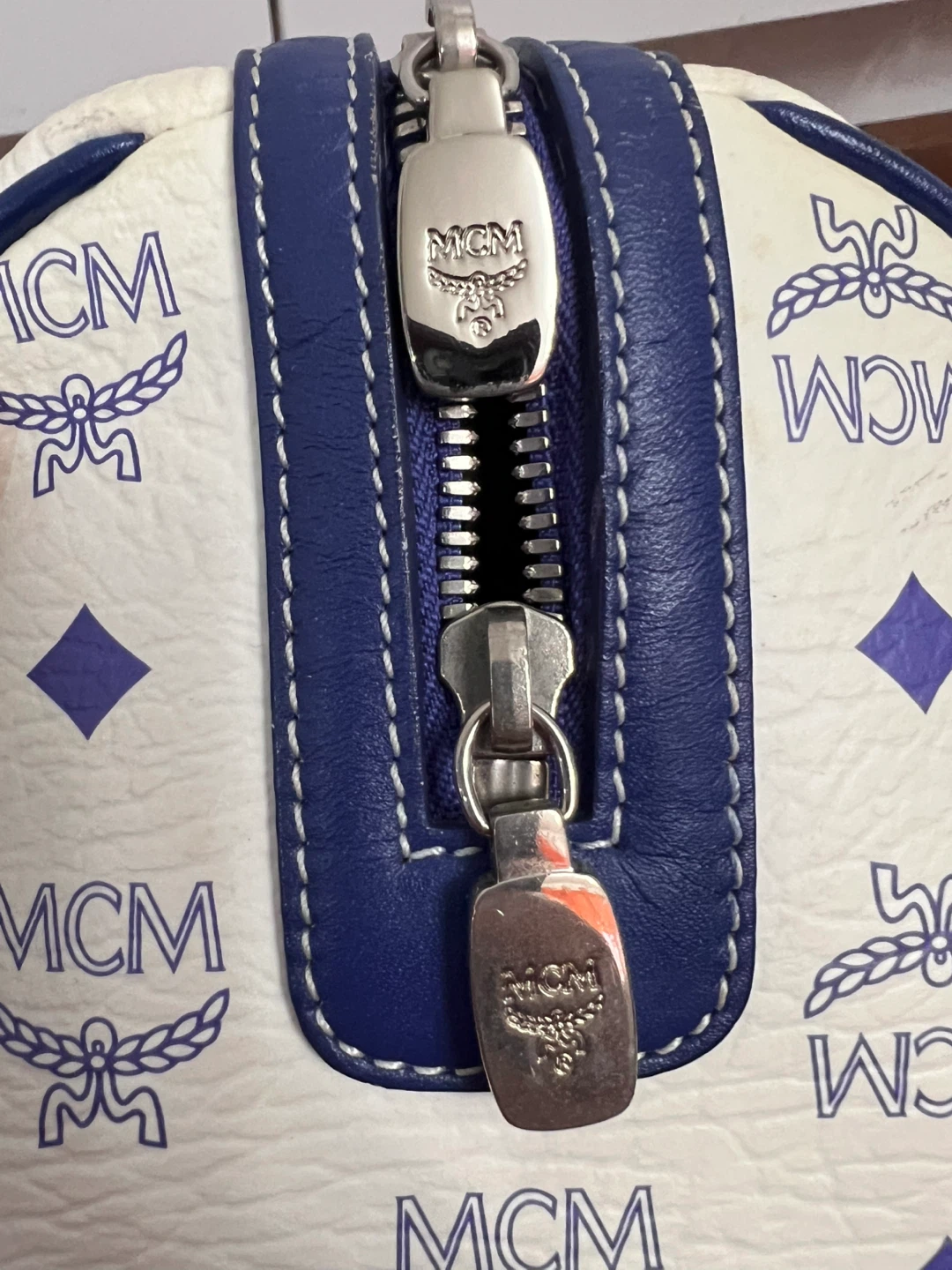 MCM Visetos Print Boston Bag - photo 5