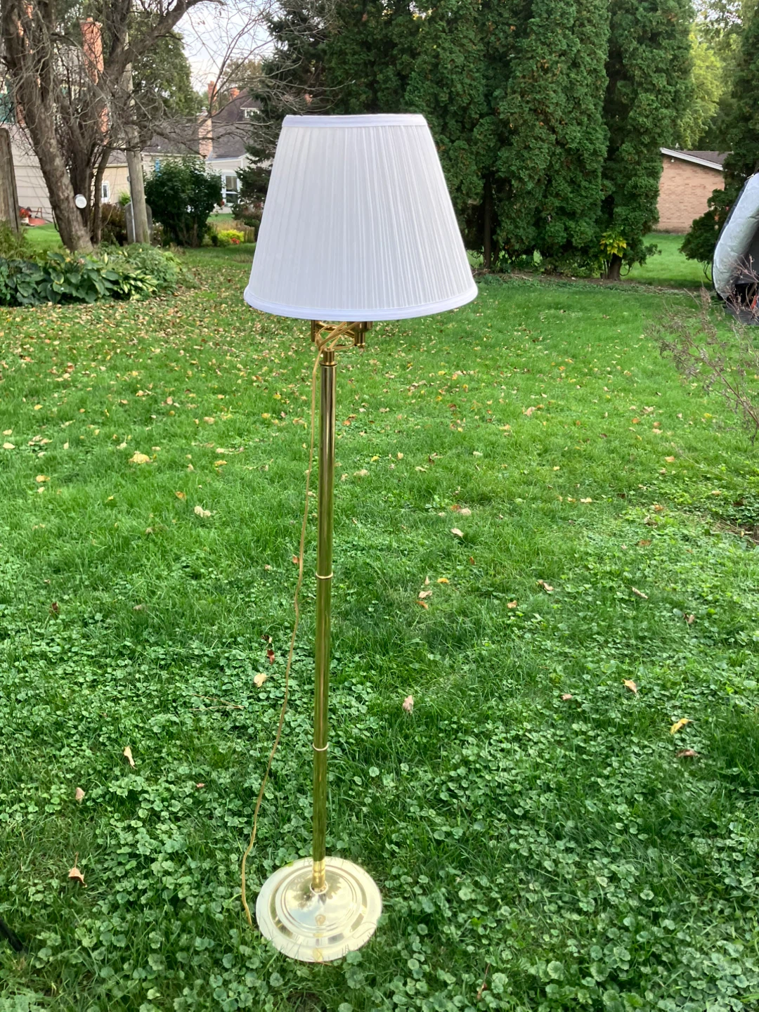 Classic Brass Floor Lamp
